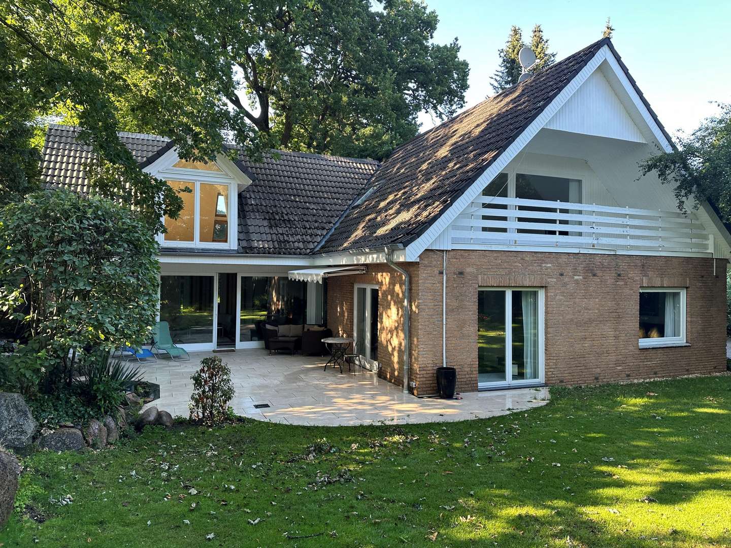 Gartenansicht - Bungalow in 27308 Kirchlinteln mit 214m² kaufen