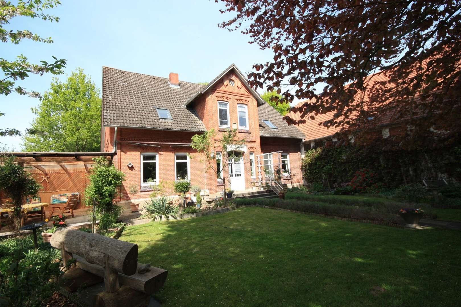 Süd-West-Ansicht - Bauernhaus in 27337 Blender mit 277m² kaufen