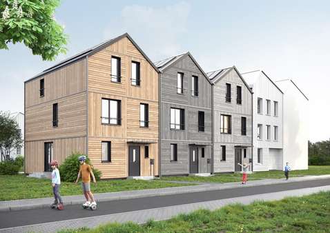 Eingangsseite - Reihenendhaus in 28327 Bremen mit 145m² kaufen