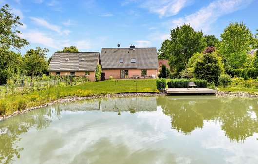 Gartenteich Gartenteich - Einfamilienhaus in 27321 Emtinghausen mit 220m² kaufen