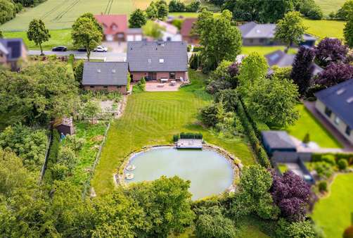 Rückansicht Rückansicht - Einfamilienhaus in 27321 Emtinghausen mit 220m² kaufen