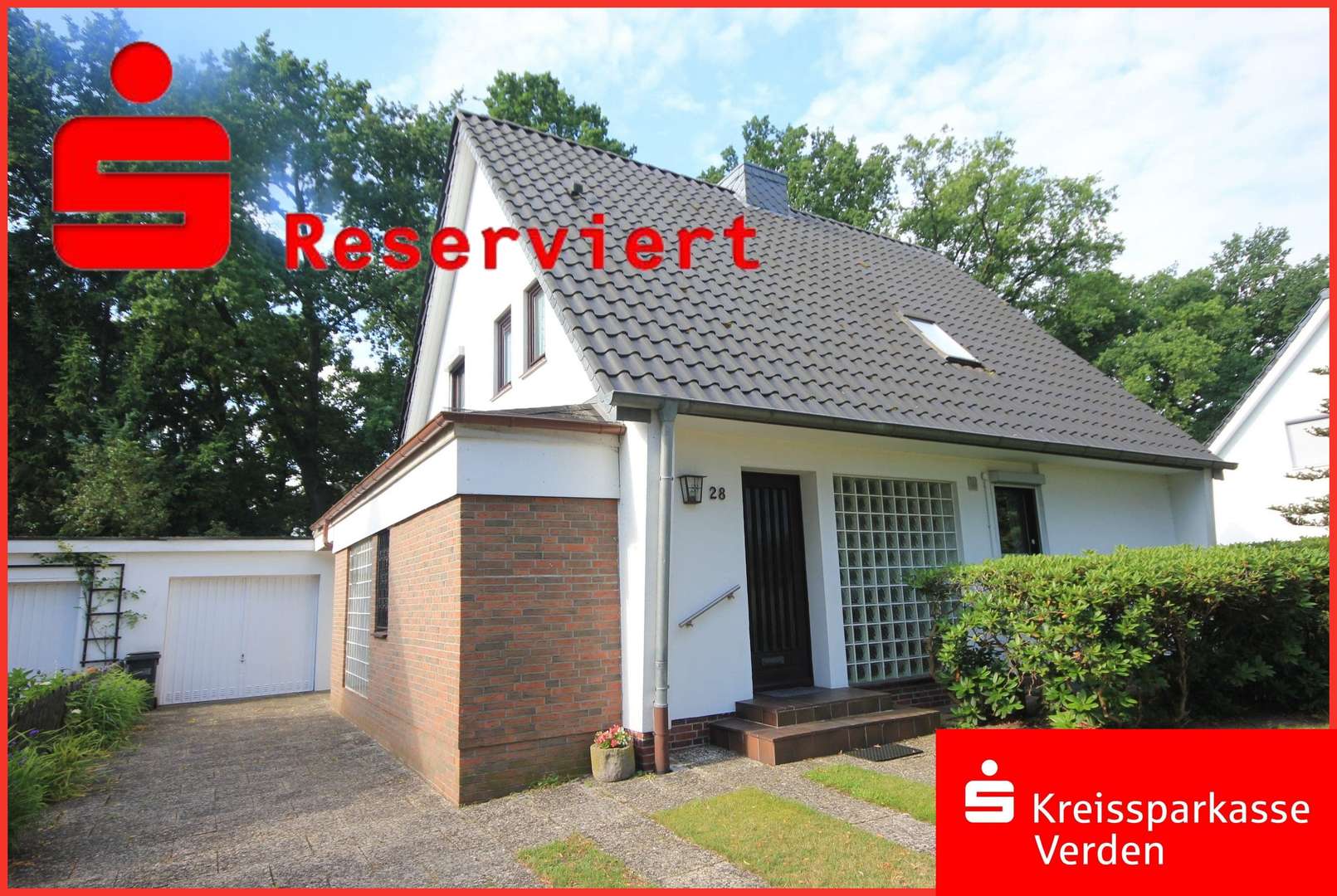 Straßenansicht - Einfamilienhaus in 27283 Verden mit 110m² kaufen