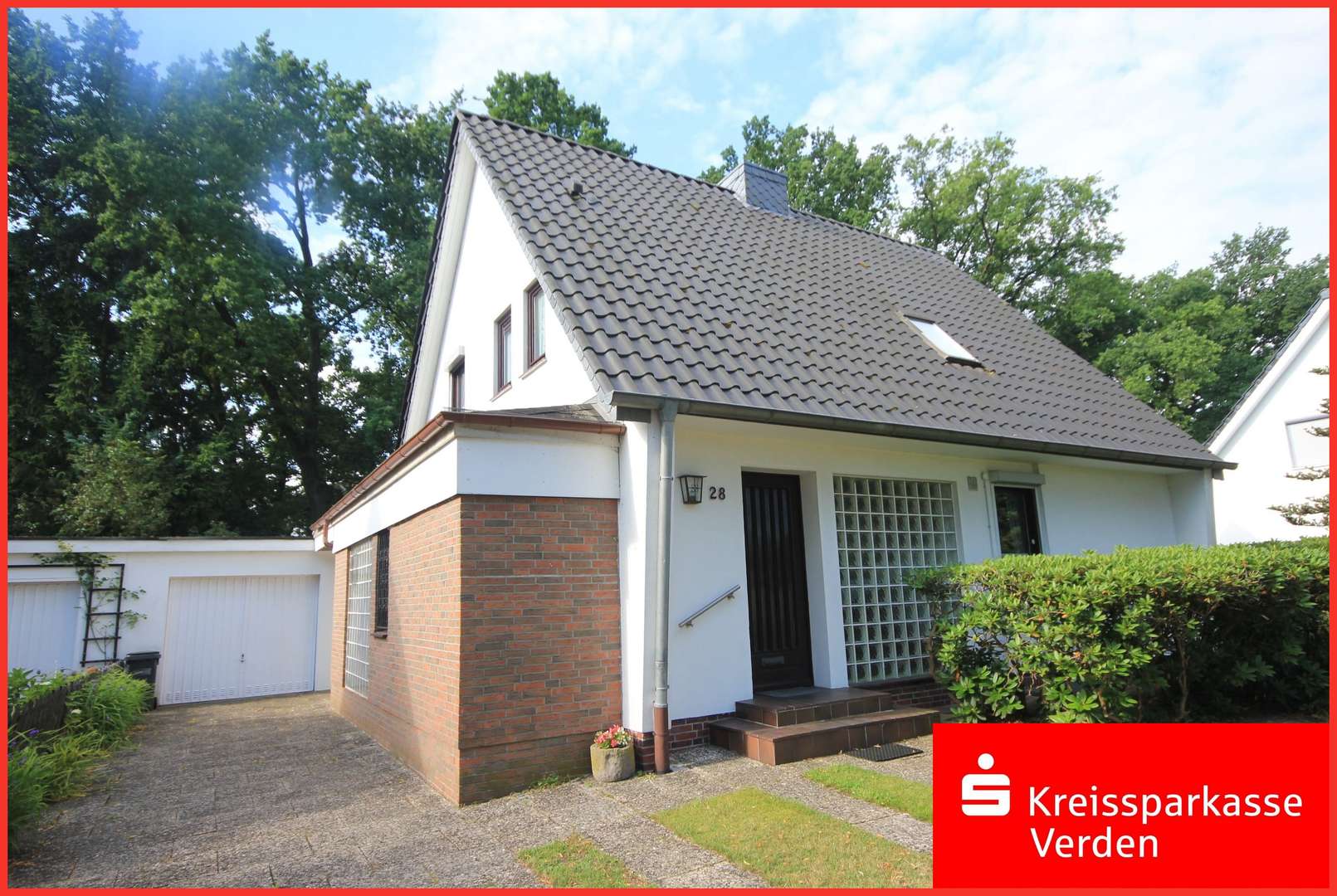 Straßenansicht - Einfamilienhaus in 27283 Verden mit 110m² kaufen
