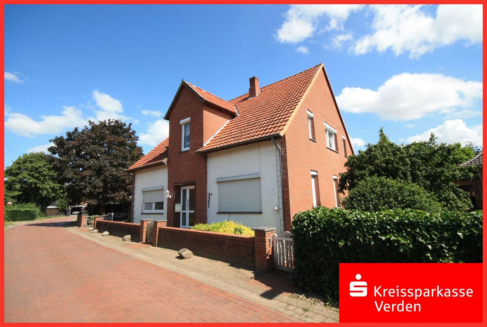 Straßenansicht Straßenansicht - Zweifamilienhaus in 27337 Blender mit 189m² kaufen