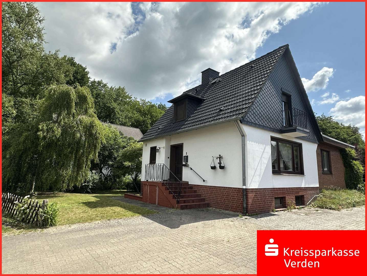 Eingangsseite Eingangsseite - Einfamilienhaus in 28870 Ottersberg mit 95m² kaufen