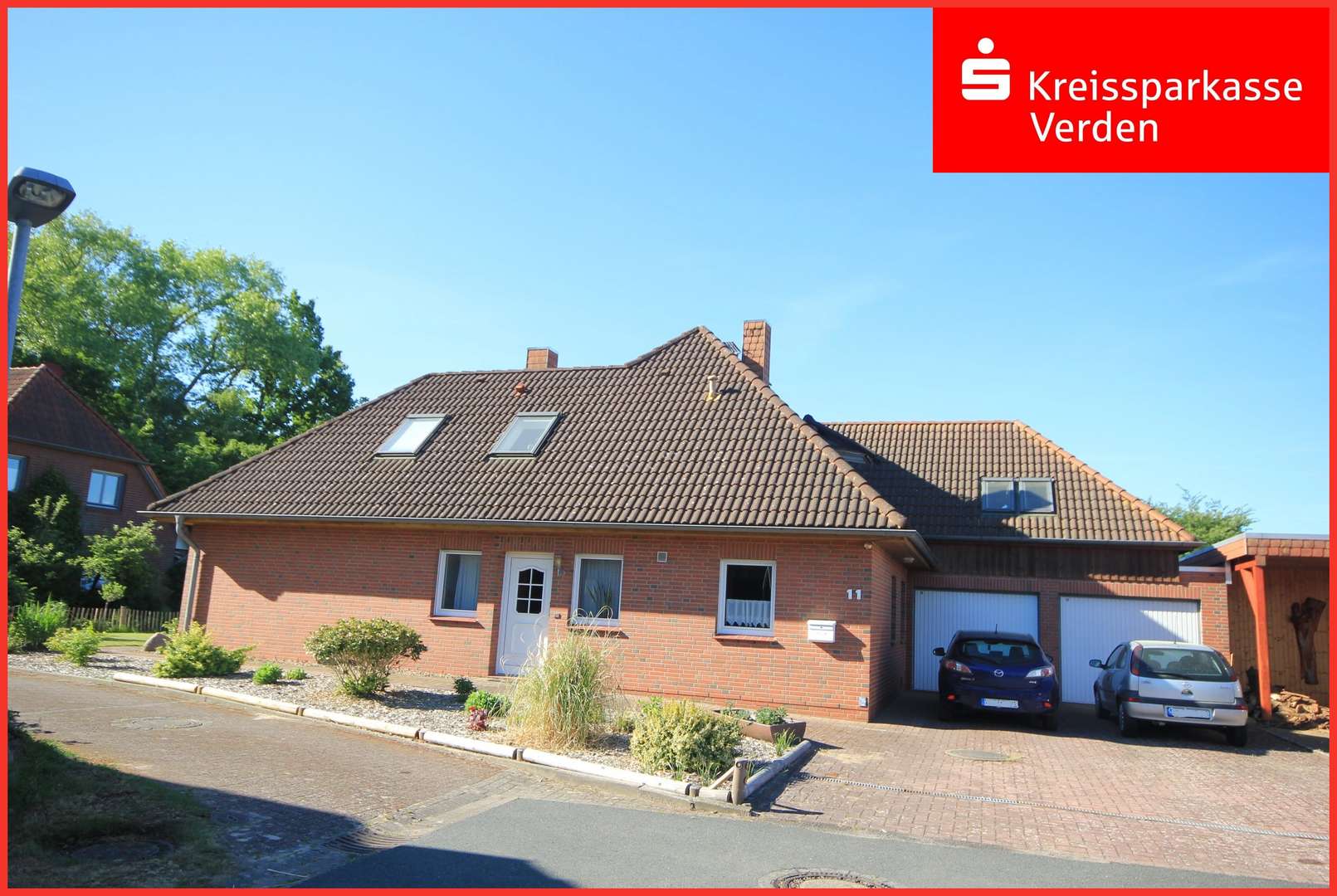 Straßenansicht Straßenansicht - Einfamilienhaus in 27313 Dörverden mit 197m² kaufen