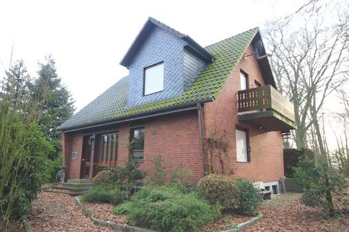 Straßenansicht Straßenansicht - Einfamilienhaus in 27283 Verden mit 135m² kaufen