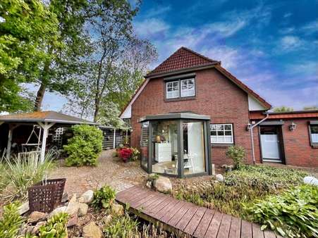 Außenansicht (Fronteingang) - Einfamilienhaus in 27321 Thedinghausen mit 180m² kaufen