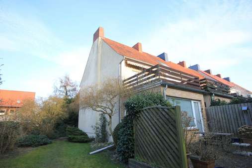 Gartenansicht Gartenansicht - Reihenendhaus in 27283 Verden mit 85m² kaufen