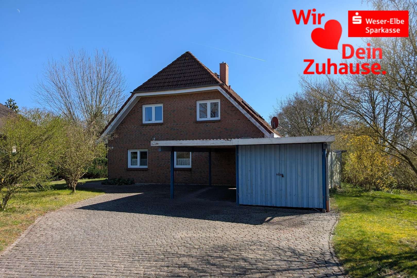 Auffahrt - Einfamilienhaus in 21781 Cadenberge mit 173m² kaufen