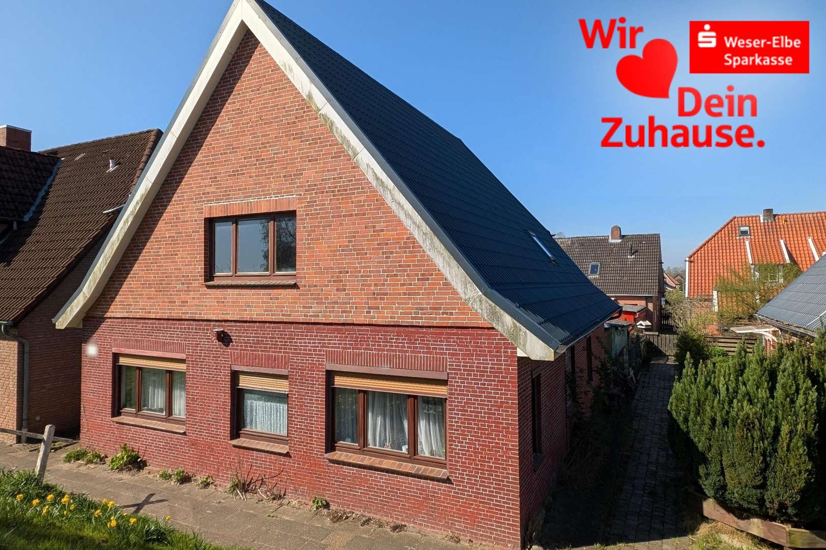 Frontansicht - Einfamilienhaus in 21787 Oberndorf mit 90m² kaufen