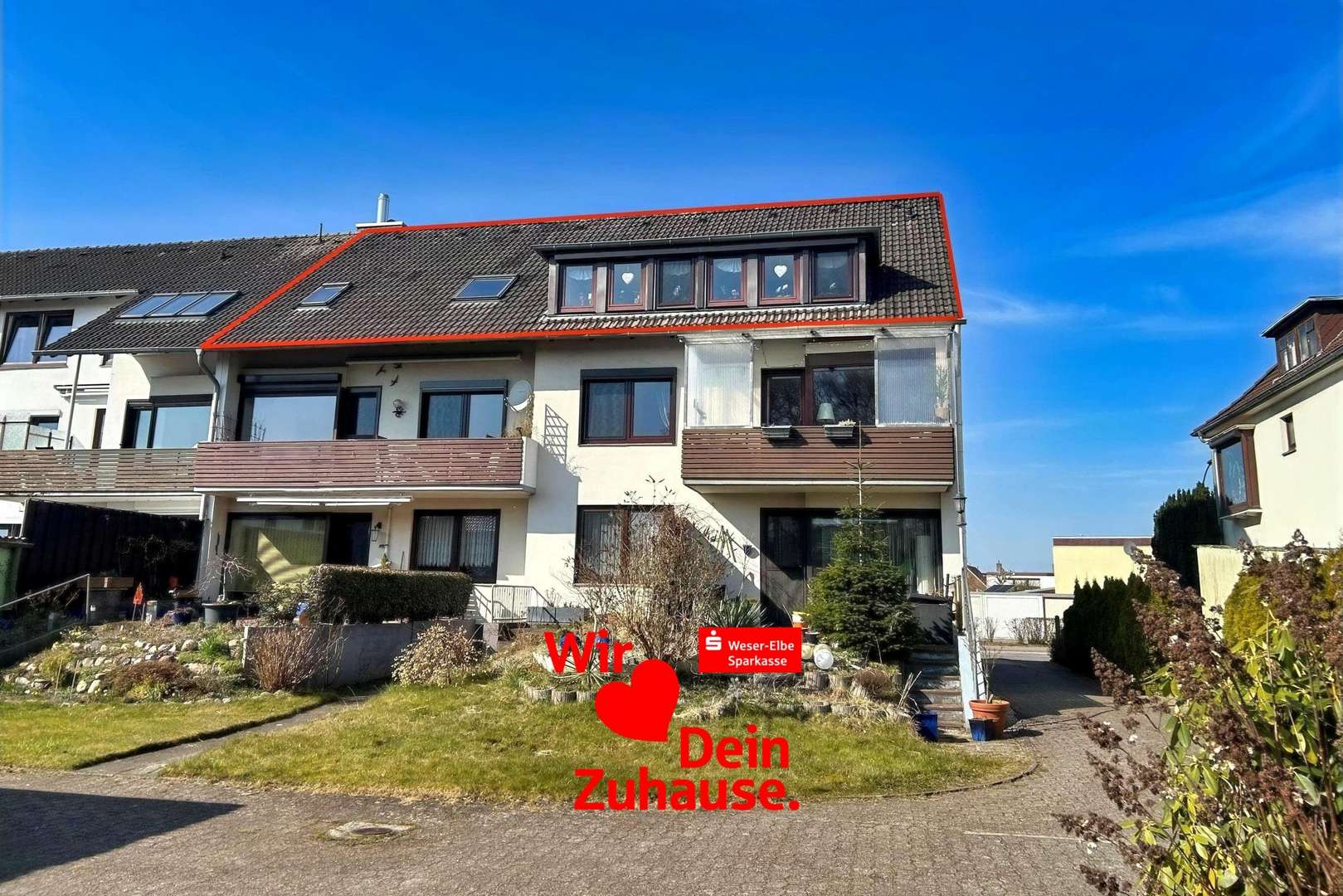 Ansicht Ansicht - Dachgeschosswohnung in 27572 Bremerhaven mit 60m² kaufen