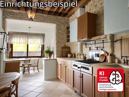 Küche Richtung Veranda Küche Richtung Veranda - Einfamilienhaus in 27580 Bremerhaven mit 104m² kaufen
