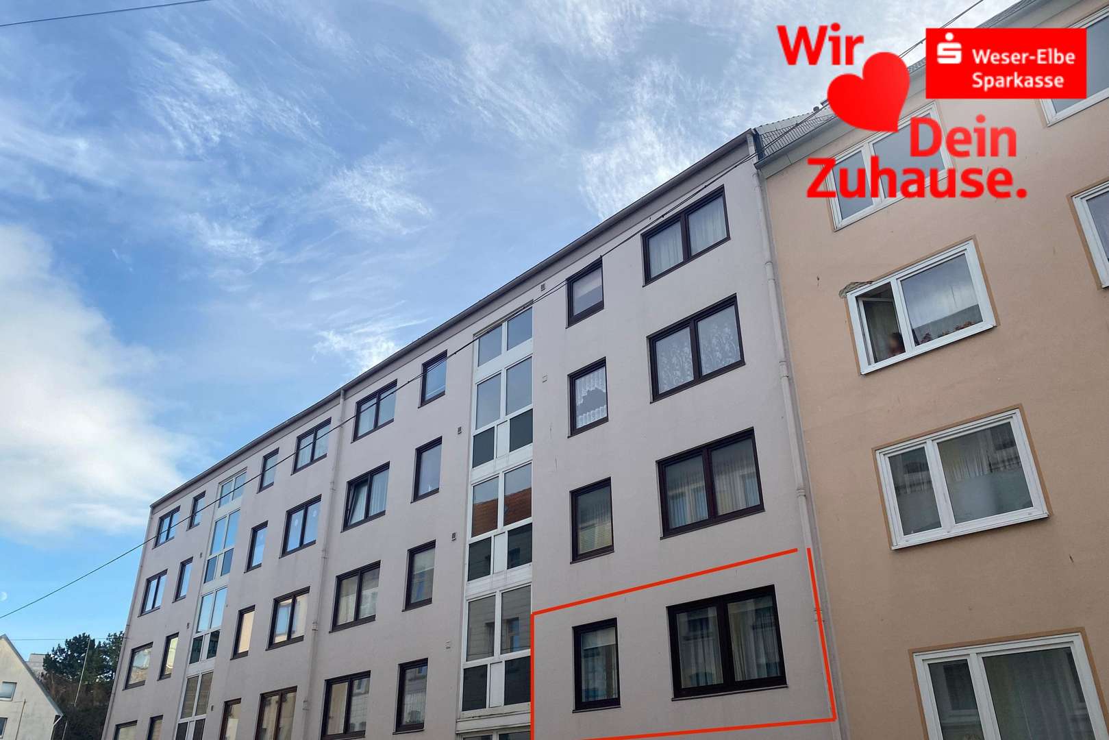 Straßenansicht - Erdgeschosswohnung in 27568 Bremerhaven mit 70m² kaufen
