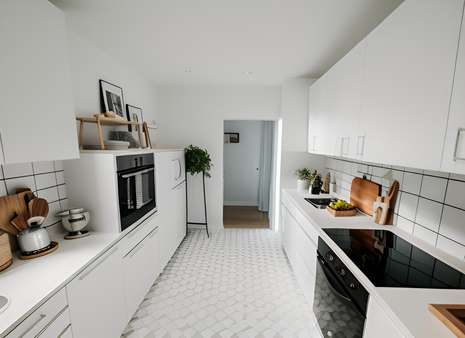 Beispiel-Küche - Erdgeschosswohnung in 27570 Bremerhaven mit 58m² kaufen