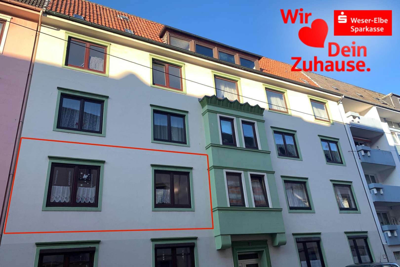 Straßenansicht - Etagenwohnung in 27576 Bremerhaven mit 84m² kaufen