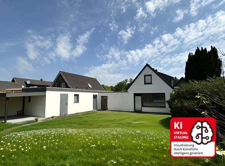 Gartenansicht - Einfamilienhaus in 27572 Bremerhaven mit 110m² kaufen