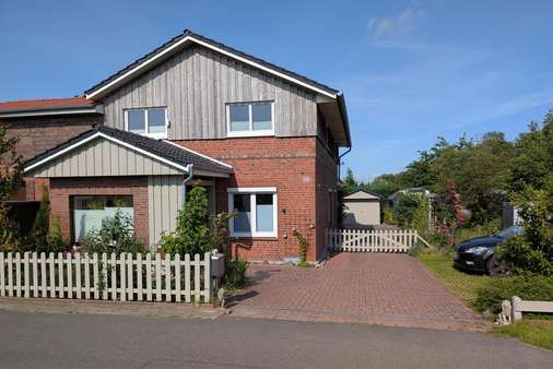 Frontansicht Frontansicht - Einfamilienhaus in 21787 Oberndorf mit 151m² kaufen