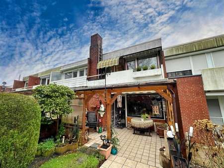 Gartenansicht - Reihenmittelhaus in 27580 Bremerhaven mit 106m² kaufen