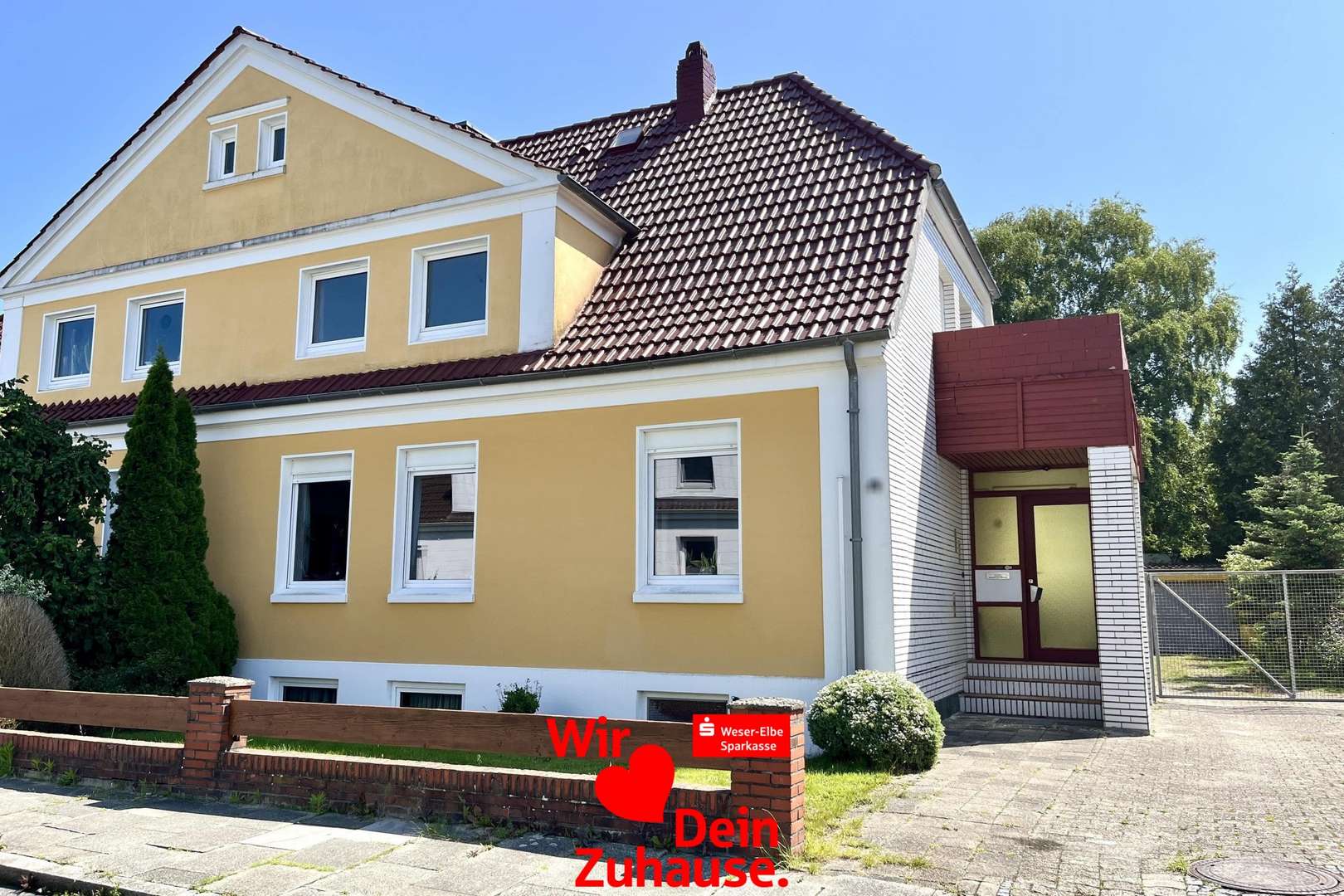 Hausansicht Hausansicht - Doppelhaushälfte in 27580 Bremerhaven mit 123m² kaufen