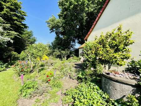 Blick in den Garten Blick in den Garten - Einfamilienhaus in 27616 Beverstedt mit 134m² kaufen