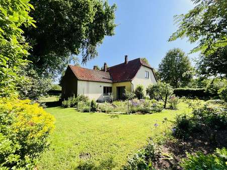 Gartenansicht Gartenansicht - Einfamilienhaus in 27616 Beverstedt mit 134m² kaufen