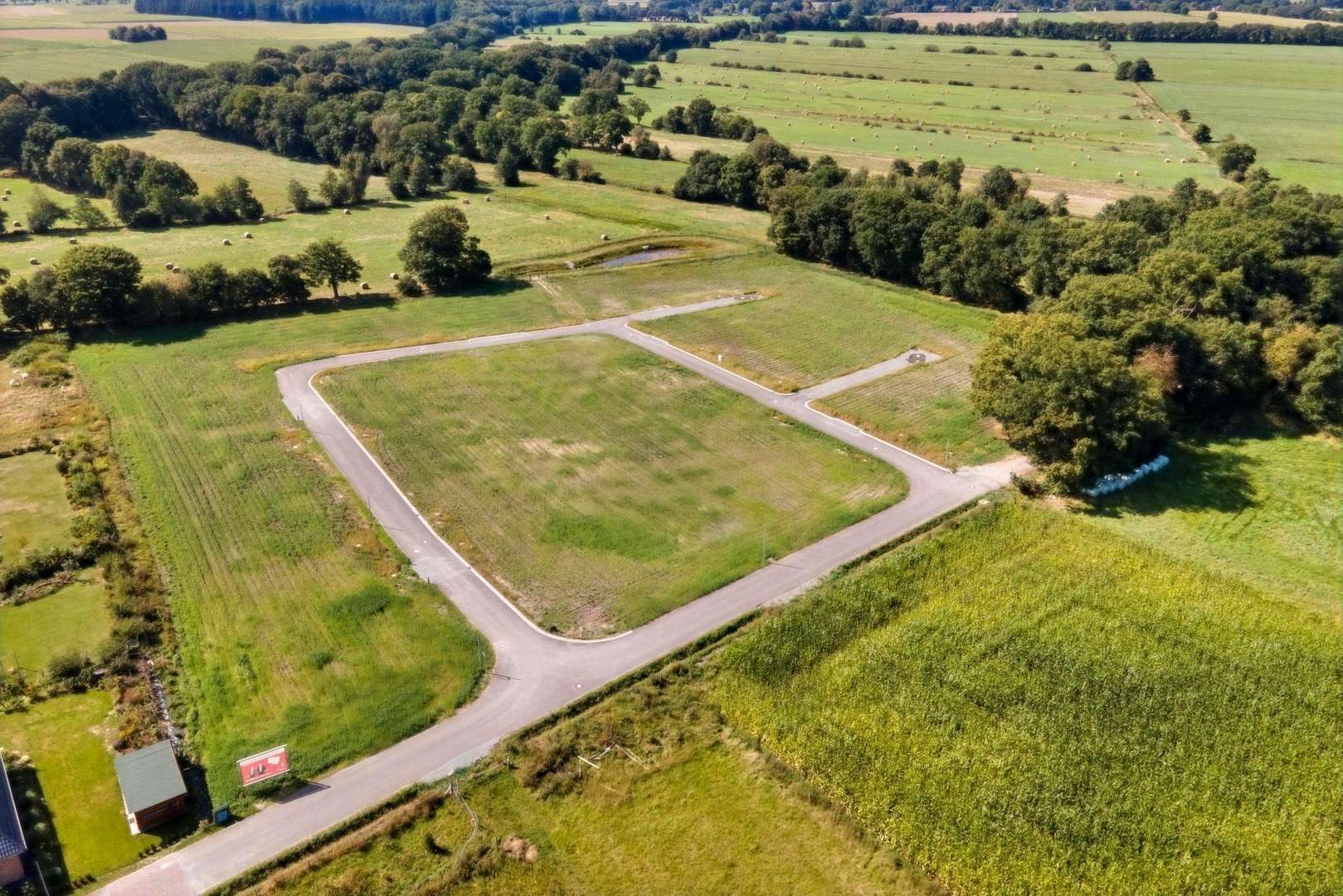 Luftbild Luftbild - Grundstück in 27616 Beverstedt mit 861m² kaufen