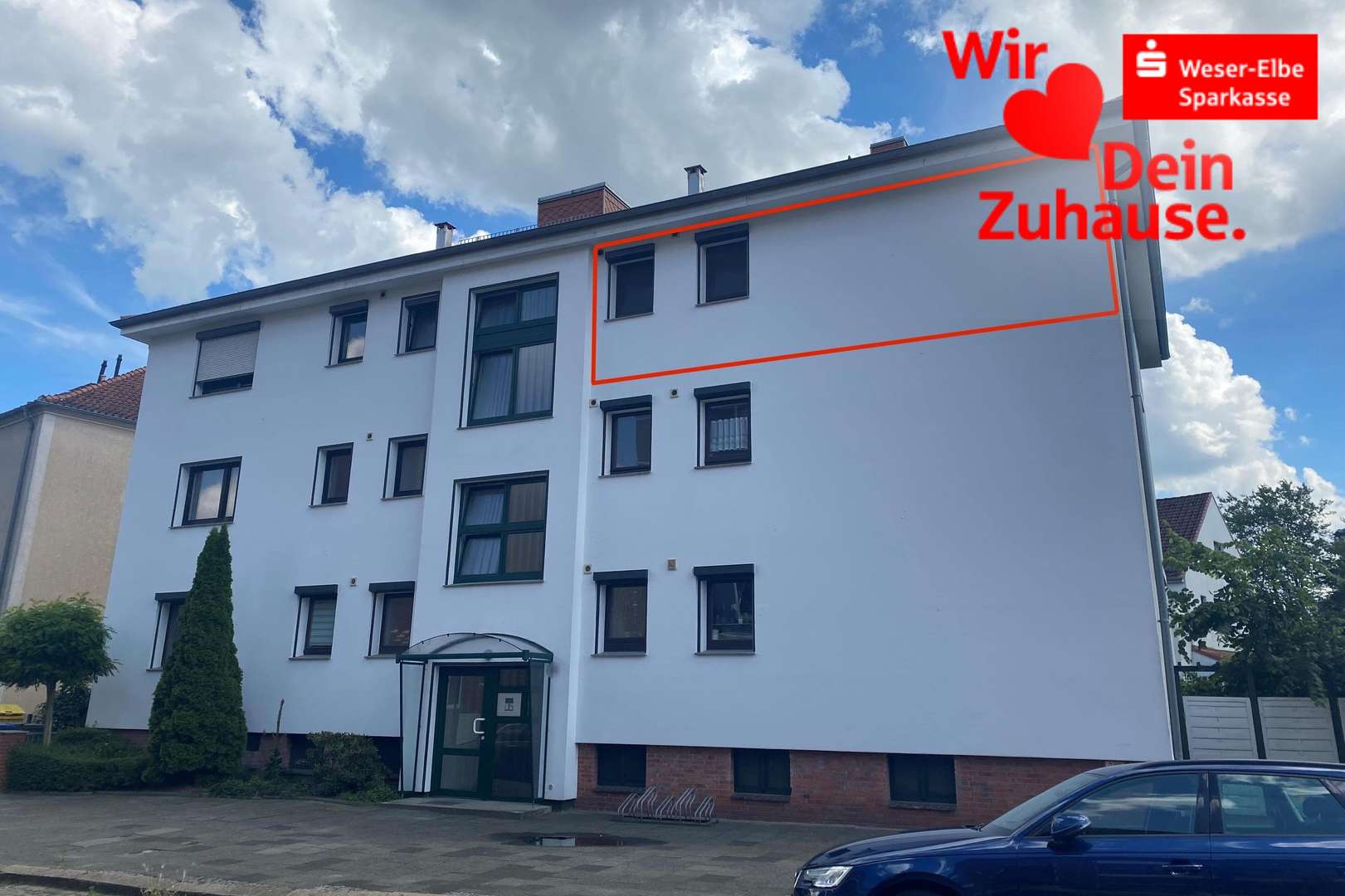Straßenansicht - Etagenwohnung in 27580 Bremerhaven mit 83m² kaufen