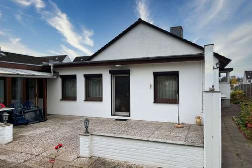 Gartenansicht - Einfamilienhaus in 27607 Geestland mit 112m² günstig kaufen