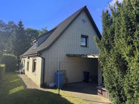 Gartenansicht - Einfamilienhaus in 27639 Wurster Nordseeküste mit 125m² kaufen
