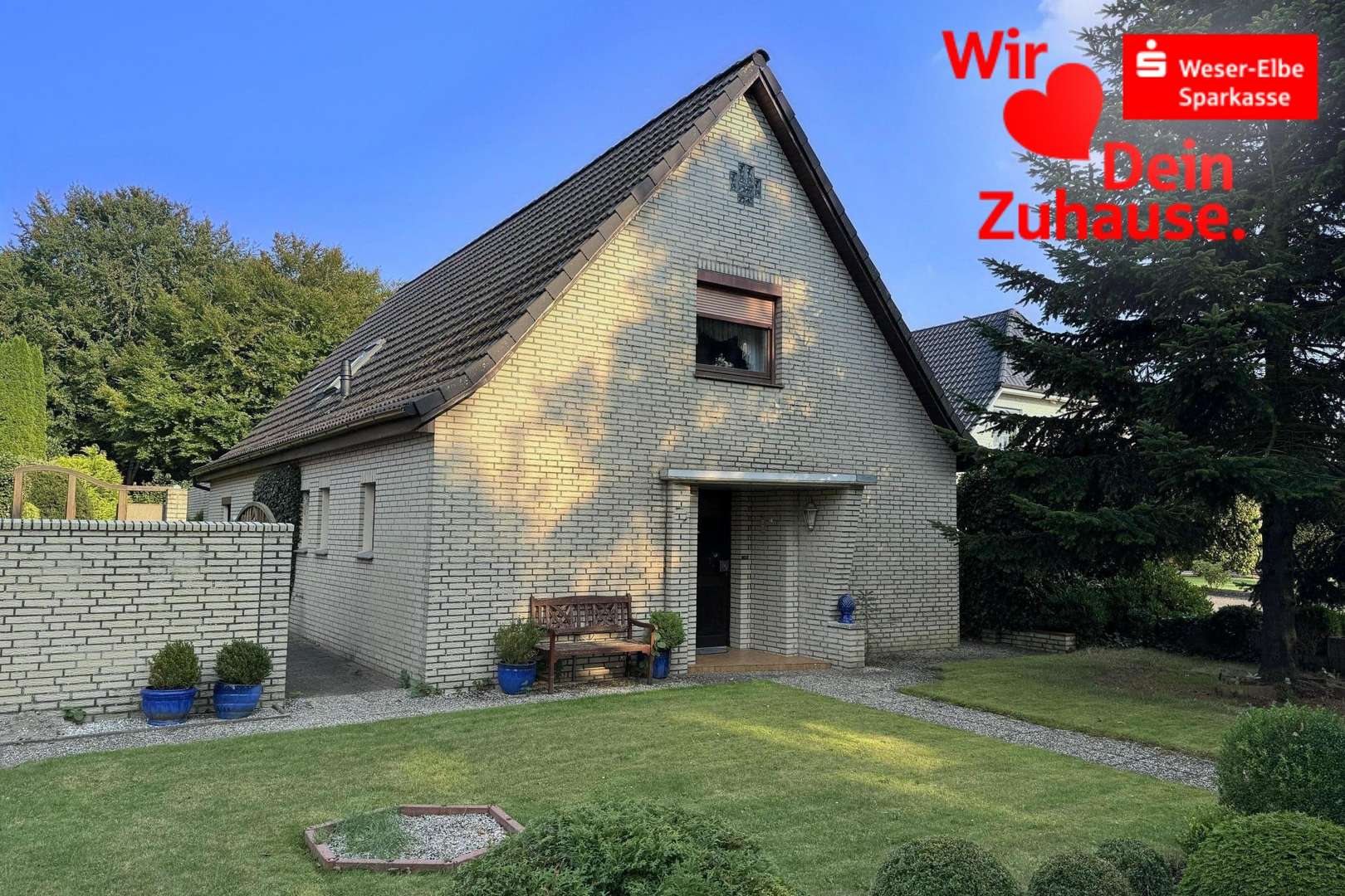 Straßenansicht - Einfamilienhaus in 27639 Wurster Nordseeküste mit 125m² kaufen