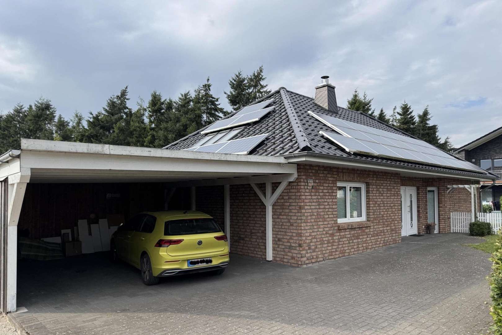Straßenansicht - Bungalow in 27639 Wurster Nordseeküste mit 210m² kaufen