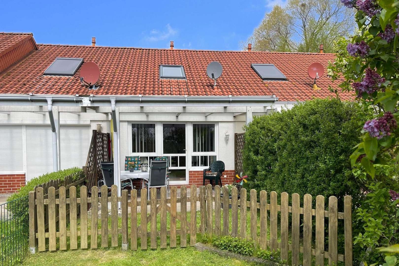 Gartenansicht - Reihenmittelhaus in 27639 Wurster Nordseeküste mit 58m² kaufen