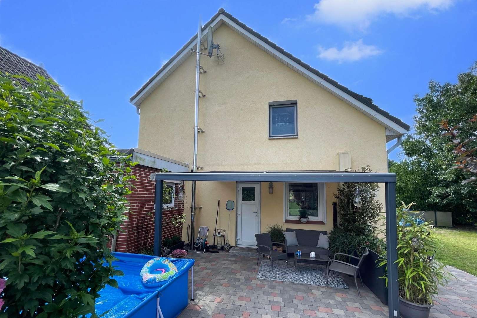 Gartenansicht - Einfamilienhaus in 27639 Wurster Nordseeküste mit 135m² kaufen