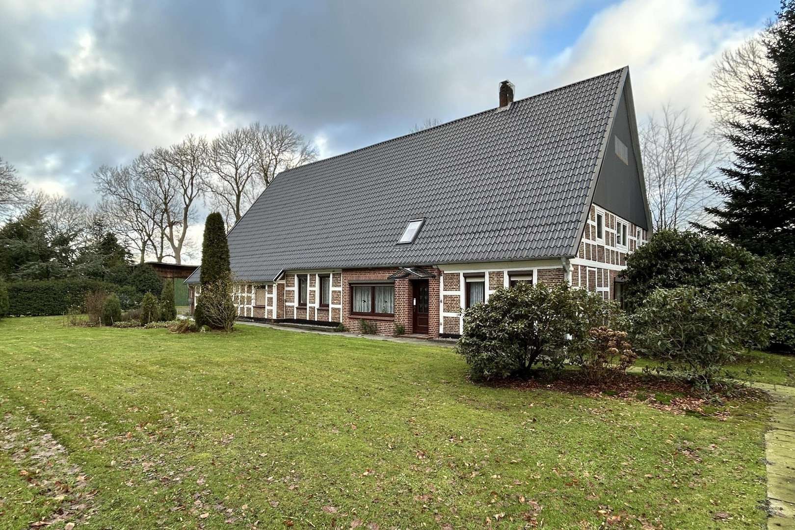 Außenansicht Außenansicht - Resthof in 21787 Oberndorf mit 190m² kaufen