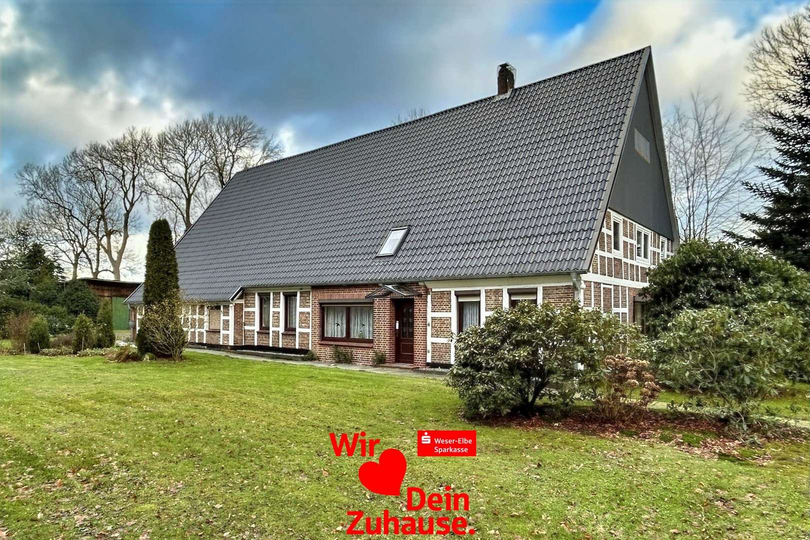 Außenansicht Außenansicht - Resthof in 21787 Oberndorf mit 190m² kaufen