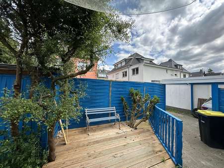 Vordere Terrasse - Einfamilienhaus in 27572 Bremerhaven mit 89m² kaufen