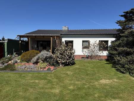 Gartenansicht - Bungalow in 27639 Wurster Nordseeküste mit 81m² kaufen