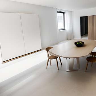 Alternatives Wohnzimmer Essbereich - Etagenwohnung in 40468 Düsseldorf mit 86m² kaufen