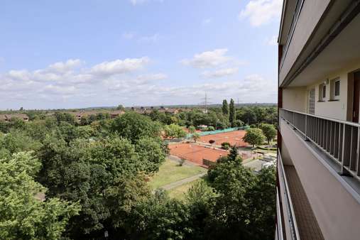 Aussicht Laubengang - Etagenwohnung in 40589 Düsseldorf mit 66m² kaufen