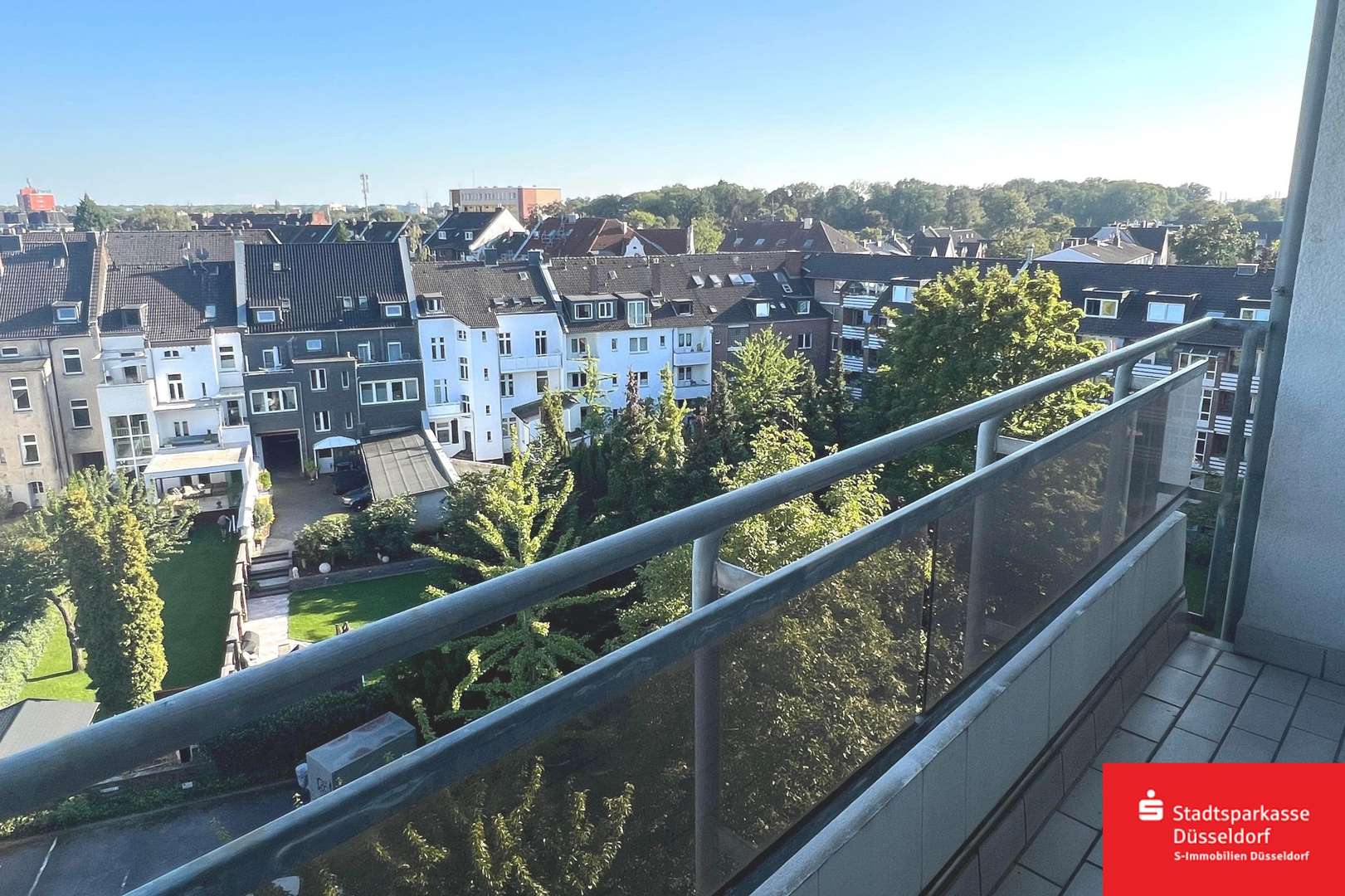 Balkonaussicht - Etagenwohnung in 40589 Düsseldorf mit 66m² kaufen
