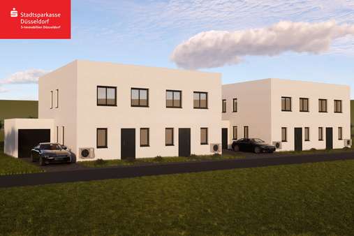 Vorderansicht Vorderansicht - Doppelhaushälfte in 41564 Kaarst mit 126m² kaufen