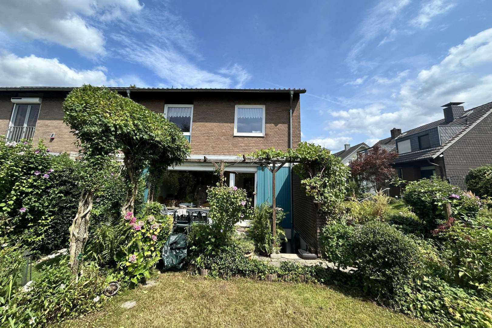Gartenansicht Gartenansicht - Reihenendhaus in 40822 Mettmann mit 103m² kaufen