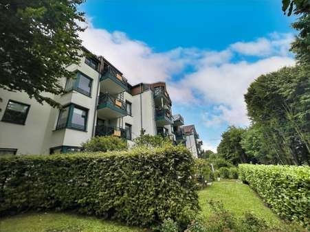 Rückansicht, Balkone Rückansicht, Balkone - Etagenwohnung in 40822 Mettmann mit 63m² kaufen