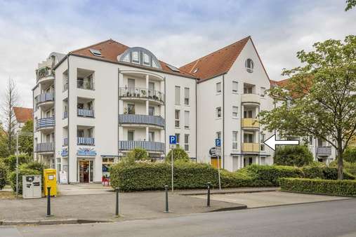 Straßenansicht Straßenansicht - Etagenwohnung in 41539 Dormagen mit 72m² kaufen