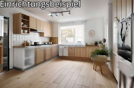 Küche (Gestaltungsbeispiel) - Reihenmittelhaus in 41470 Neuss mit 128m² kaufen