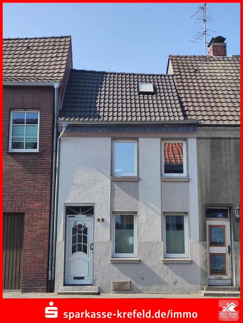 Frontansicht - Reihenmittelhaus in 47929 Grefrath mit 80m² kaufen
