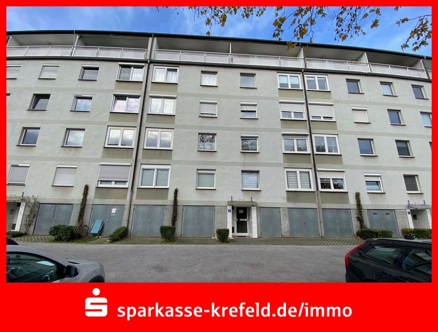 Straßenansicht - Etagenwohnung in 47249 Duisburg mit 67m² kaufen