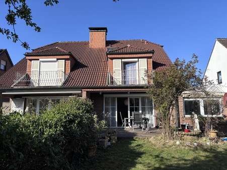 Gartenansicht - Doppelhaushälfte in 47877 Willich mit 120m² kaufen