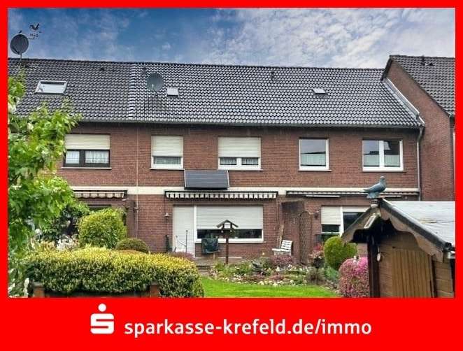 Rückansicht Rückansicht - Reihenmittelhaus in 47906 Kempen mit 103m² kaufen